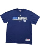 Majestic MLB Tampa Bay Rays T-Shirt Big Logo Μπλε UNISEX