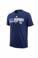 Majestic MLB Tampa Bay Rays T-Shirt Big Logo Μπλε UNISEX