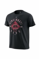 Majestic T-Shirt Big Logo Μαύρο UNISEX L