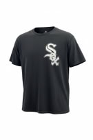 MAJESTIC T-shirt CHICAGO WHITE SOX Λογότυπο Μαύρο UNISEX L pre-owned