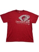 MAJESTIC T SHIRT SPORTSWEAR RED MENS PRE OWNED XL