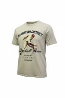 MANHATTAN DISTRICT GRAPHIC TEE CREAM MENS PRE OWNED XL