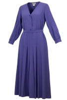 MARELLA DRESS VINTAGE PURPLE WOMENS PRE OWNED M