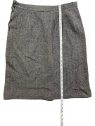 MARELLA ΦΟΥΣΤΑ VINTAGE HERRINGBONE ΓΚΡΙ ΓΥΝΑΙΚΕΙΑ L