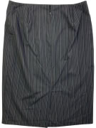 MARELLA ΦΟΥΣΤΑ VINTAGE PINSTRIPE ΜΑΥΡΗ ΓΥΝΑΙΚΕΙΑ L
