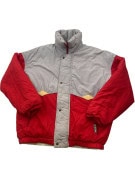MARILENA JACKET RETRO ΓΚΡΙ ΚΟΚΚΙΝΟ ΑΝΤΡΙΚΟ PRE OWNED XL