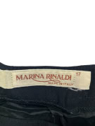 MARINA RINALDI ΦΟΥΣΤΑ VINTAGE ΜΕ ΦΕΡΜΟΥΑΡ ΠΙΣΩ ΜΑΥΡΗ ΓΥΝΑΙΚΕΙΑ L