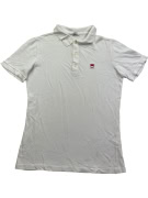 MARLBORO Polo Μπλούζα Casual Vintage Λογότυπο Λευκό Ανδρικό S