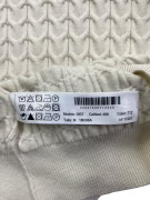 MASSIMO DUTTI ΠΛΕΚΤΗ ΜΠΛΟΥΖΑ CABLE KNIT ΕΚΡΟΥ ΑΝΔΡΙΚΗ M
