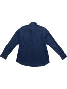MASSIMO DUTTI ΠΟΥΚΑΜΙΣΟ DENIM VINTAGE STYLE ΜΠΛΕ ΑΝΔΡΙΚΟ L