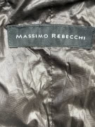 Massimo Rebecchi Μπουφάν Puffer Vintage Με Γούνα Μαύρο Γυναικείο 46 (S)