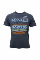 MASTER ΜΠΛΟΥΖΑΚΙ T SHIRT GRAPHIC ΣΚΟΥΡΟ ΜΠΛΕ ΑΝΤΡΙΚΟ PRE OWNED L