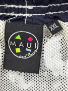 MAUI AND SONS ΜΑΓΙΟ ΣΟΡΤΣ SPORTSWEAR NAVY ΑΝΤΡΙΚΟ PRE OWNED XXL