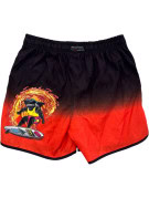 MAUI AND SONS SWIM SHORTS GRAPHIC BLACK ORANGE ΑΝΤΡΙΚΟ PRE OWNED XS