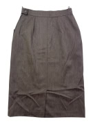Max Mara Καφέ Μάλλινη Pencil Φούστα Γυναικεία M