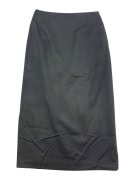 Max Mara Μαύρη Μάλλινη Pencil Φούστα Γυναικεία S