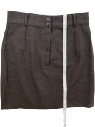 MAX&CO. MINI SKIRT BROWN WOMEN'S S