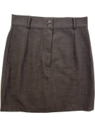 MAX&CO. MINI SKIRT BROWN WOMEN'S S