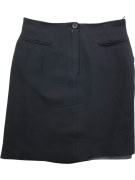 MAX&CO. MINI SKIRT BLACK WOMEN'S S