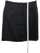 MAX&CO. MINI SKIRT BLACK WOMEN'S S
