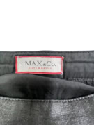 MAX&Co. Φούστα Vintage Μοτίβο Tweed Μαύρο-Λευκό Γυναικεία L