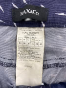 MAX&CO PANTALONI CASUAL LOGO BLU DONNA 38