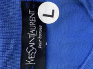 YSL POLO SHIRT MINIMAL BLUE ΑΝΤΡΙΚΟ PRE OWNED L