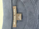MICHAEL KORS T SHIRT MINIMAL NAVY MEN PRE OWNED M