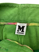MISSONI ΠΑΝΤΕΛΟΝΙ VINTAGE LINEN-BLEND ΠΡΑΣΙΝΟ ΓΥΝΑΙΚΕΙΟ M