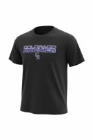 MLB Colorado Rockies T-Shirt Big Logo Μαύρο Unisex L