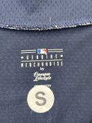 MLB MILWAUKEE BREWERS BASEBALL JERSEY SPORTSWEAR NAVY WHITE WOMENS PRE OWNED S