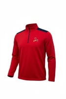 MLB ΜΠΛΟΥΖΑ ΜΕ ΜΙΣΟ ΦΕΡΜΟΥΑΡ SPORTSWEAR ΚΟΚΚΙΝΗ ΑΝΤΡΙΚΟ PRE OWNED L