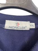 MONCLER ΜΠΛΟΥΖΑ POLO COLOR-BLOCK ΜΕ ΛΟΓΟΤΥΠΟ ΜΠΛΕ/ΠΡΑΣΙΝΟ UNISEX XXL