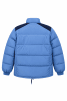 1980s MONCLER MADE IN FRANCE ΤΖΑΚΕΤ ΑΘΛΗΤΙΚΟ ΜΠΛΕ ΑΝΤΡΙΚΟ PRE OWNED XL