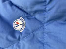 1980s MONCLER MADE IN FRANCE ΤΖΑΚΕΤ ΑΘΛΗΤΙΚΟ ΜΠΛΕ ΑΝΤΡΙΚΟ PRE OWNED XL