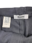 MOSCHINO CHEAP AND CHIC ΠΑΝΤΕΛΟΝΙ VINTAGE ZIP DETAILS ΜΑΥΡΟ ΓΥΝΑΙΚΕΙΟ S