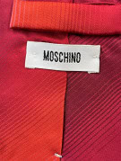 MOSCHINO CRAVATTA CLASSICA ROSSA UOMO PRE OWNED