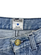 Moschino Γυναικείο Τζιν Παντελόνι Μπλε XS