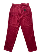 Moschino Jeans Παντελόνι Βελουτέ Vintage Κόκκινο Γυναικείο XS