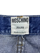 MOSCHINO JEANS ΠΑΝΤΕΛΟΝΙ VINTAGE PEACE LOGO ΜΠΛΕ ΓΥΝΑΙΚΕΙΟ XS