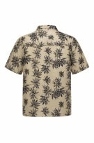 MUNSINGWEAR CAMICIA HAWAIIAN RETRO BEIGE UOMO PRE OWNED M