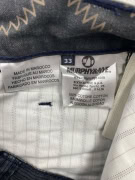 MURPHY&NYE Pantaloni a righe blu da uomo in cotone n. 33