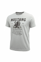 MUSTANG T-Shirt Vintage True Denim Graphic Λευκό Ανδρικό Large