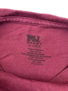MV Sport Virginia Tech Long Sleeve T-Shirt Μπορντό Unisex