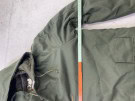 1960s VINTAGE GIACCA CON CAPPUCCIO WORKWEAR VERDE OLIVA UOMO PRE OWNED L