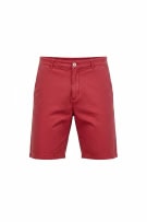 NAPAPIJRI BERMUDA SHORTS LOGO ΚΟΚΚΙΝΟ UNISEX M