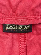 NAPAPIJRI BERMUDA SHORTS LOGO ΚΟΚΚΙΝΟ UNISEX M