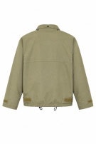 1990S NAPAPIJRI ANORAK JACKET MINIMAL BEIGE MEN PRE OWNED L