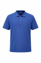 NAPAPIJRI POLO SHIRT CLASSIC BLU UOMO PRE OWNED L