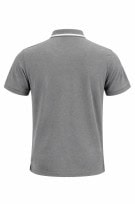 NAPAPIJRI POLO SHIRT RETRO GREY MENS PRE OWNED L